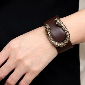 Leather Cuff Bracelet